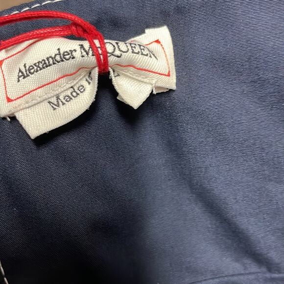 Alexander McQueen Midnight blue Bustier size 10 - Picture 6 of 7